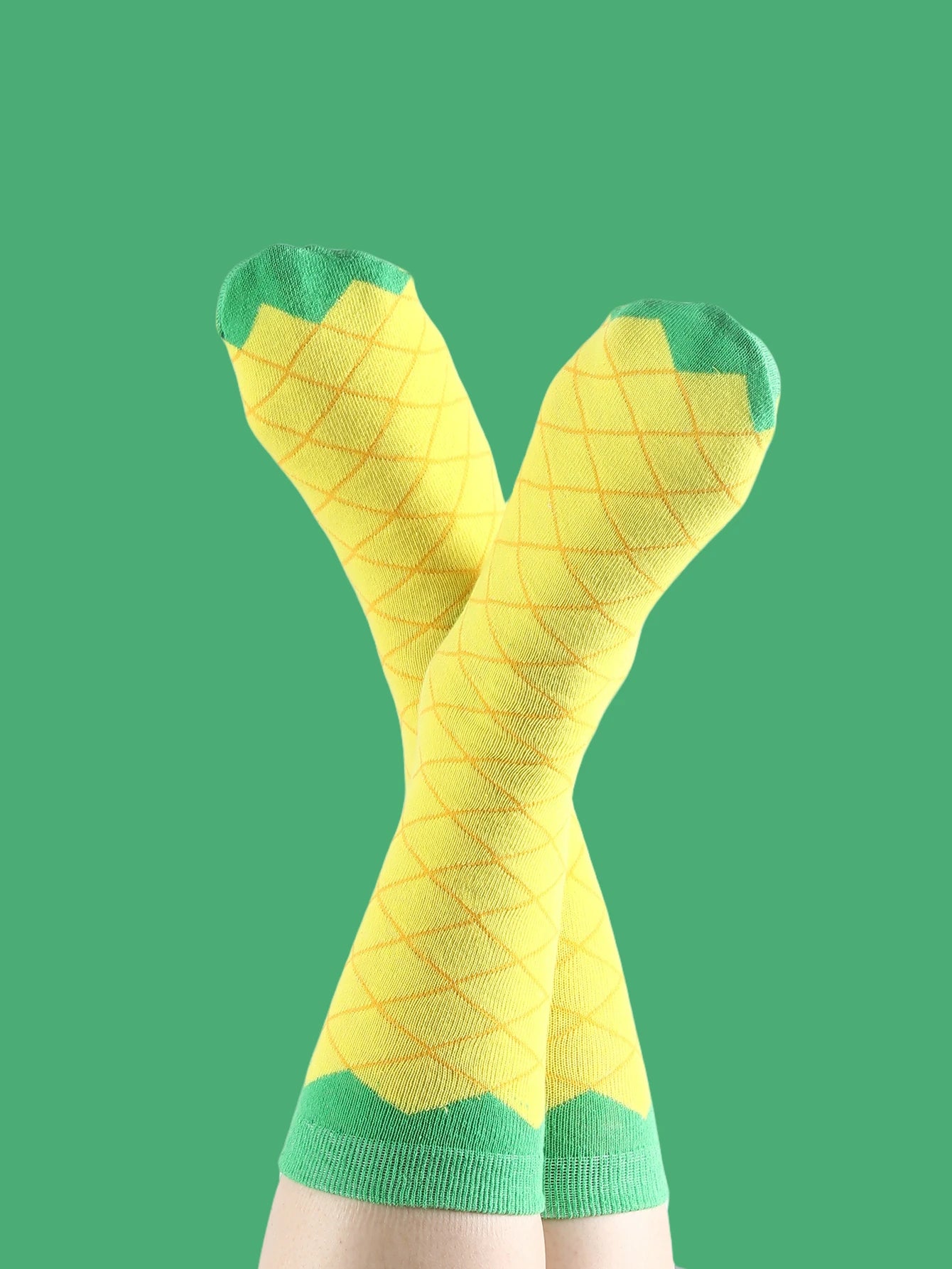 4 pair of mid-calf unisex socks in a novelty ice cream design, a unique and interesting festive gift.