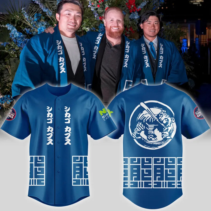 Limited Edition Blue Samurai Baseball Jersey – Authentic Design, Perfect For Fans!